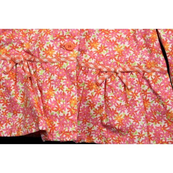 2006 Gymboree Freshly Picked Floral Jacket Ruffled Hem Cuffs Bows sz 10 Lightwei - Picture 5 of 11